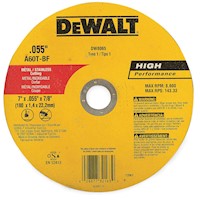 Dewalt Dw8065 Disco Corte Hp 7  X 1.4